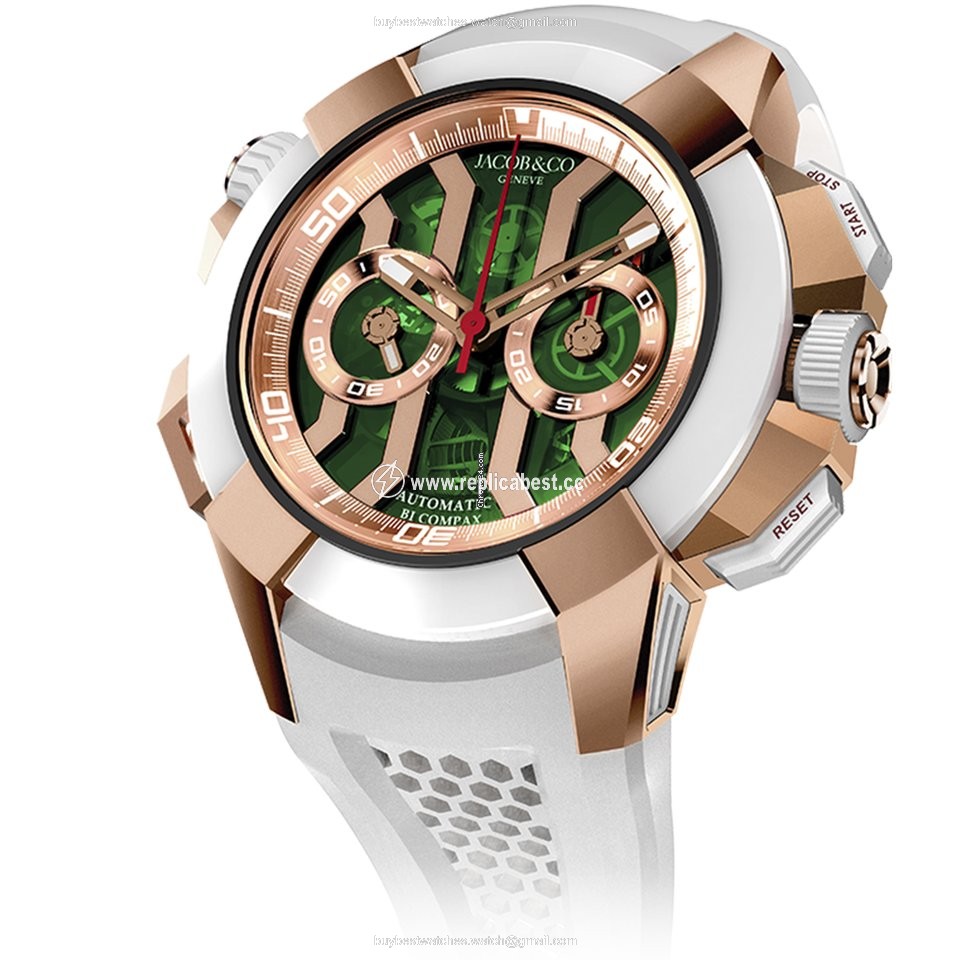 Jacob & Co. Mens watch Unisex Automatic Rose gold EC312.42.PB.GN.A