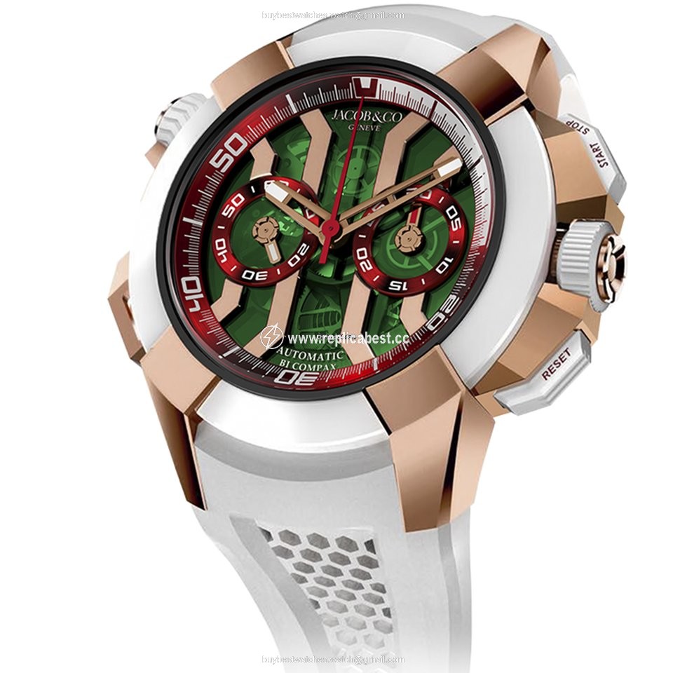 Jacob & Co. Mens watch Unisex Automatic Rose gold EC312.42.PB.GR.A