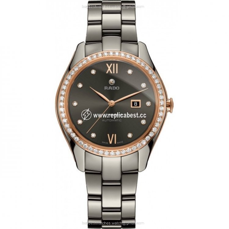 Rado HyperChrome Diamonds Womens watch Automatic Ceramic R32523702