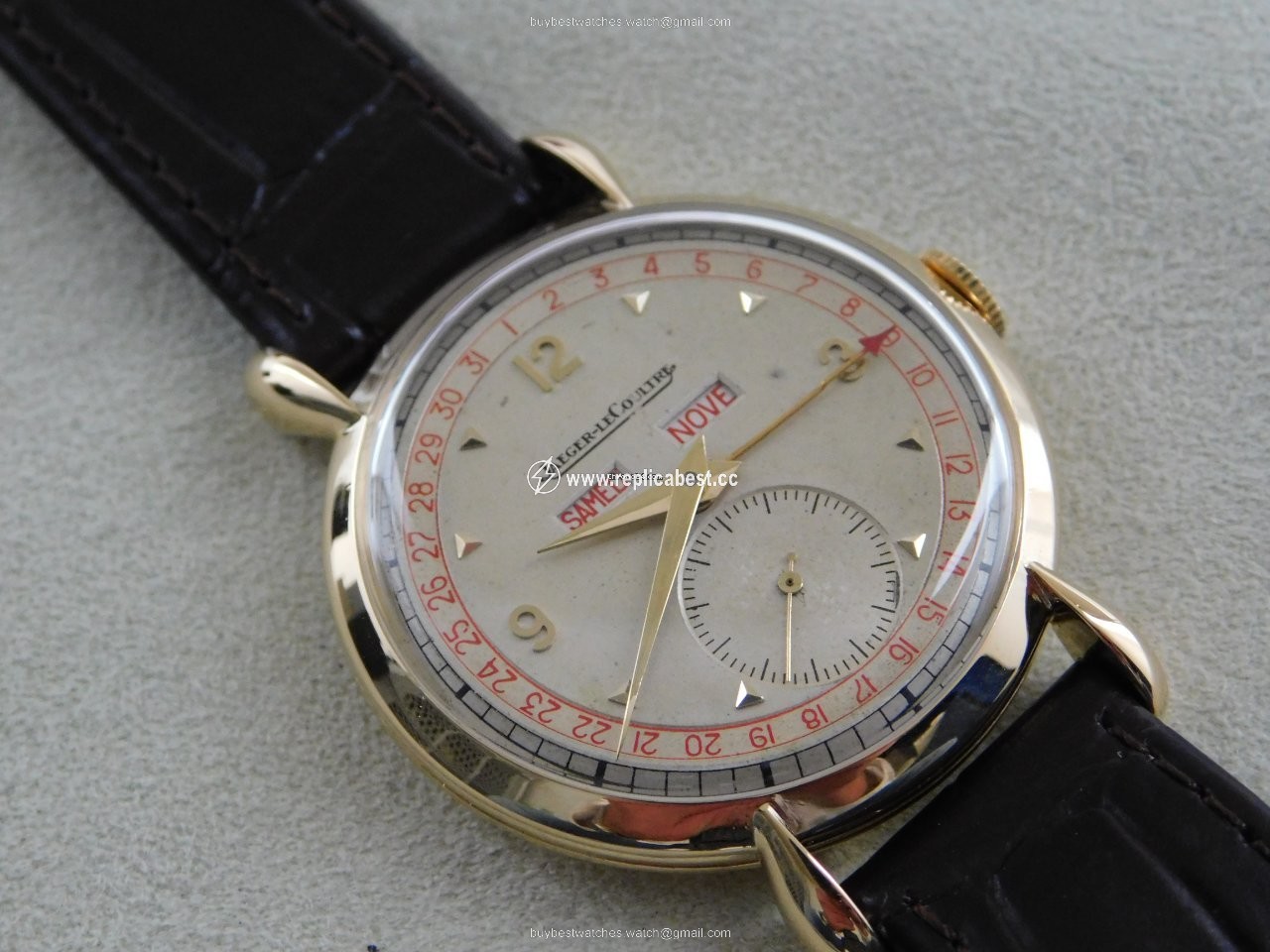 Jaeger-LeCoultre Mens watch Unisex Manual winding Yellow gold 272749