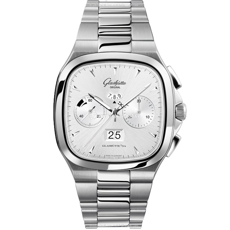 Glashutte Original Seventies Chronograph Panorama Date Mens watch Unisex Automatic Steel 1-37-02-02-02-70