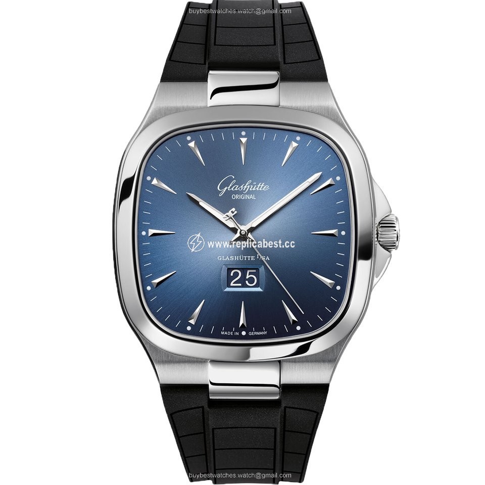 Glashutte Original Seventies Panorama Date Mens watch Unisex Automatic Steel 2-39-47-13-12-06