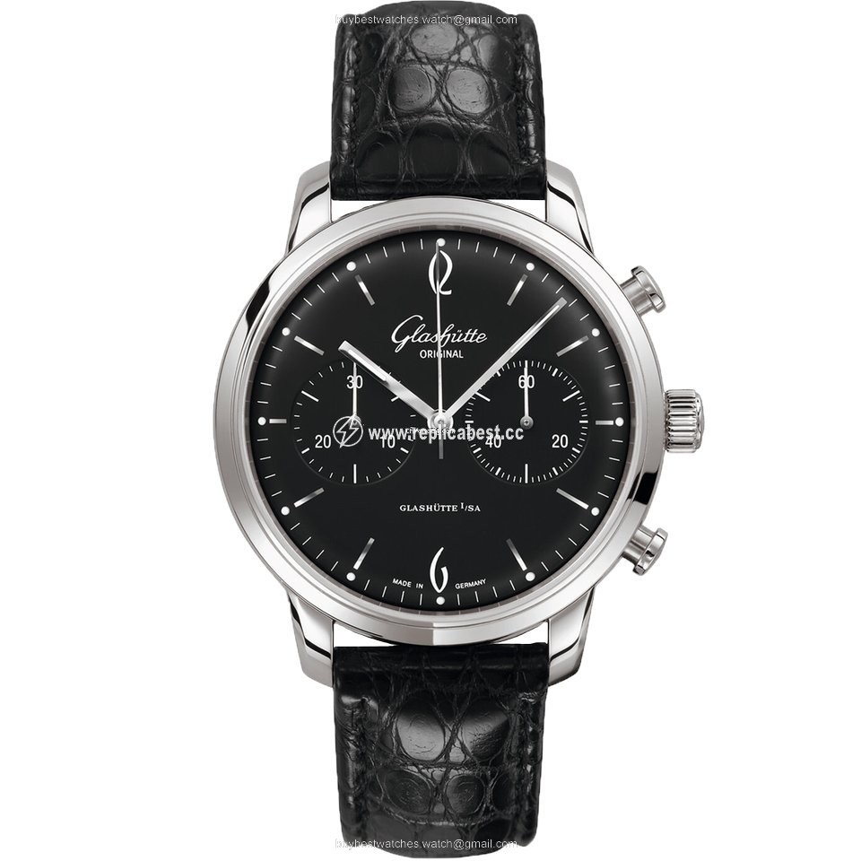 Glashutte Original Sixties Chronograph Mens watch Unisex Automatic Steel 1-39-34-02-22-04