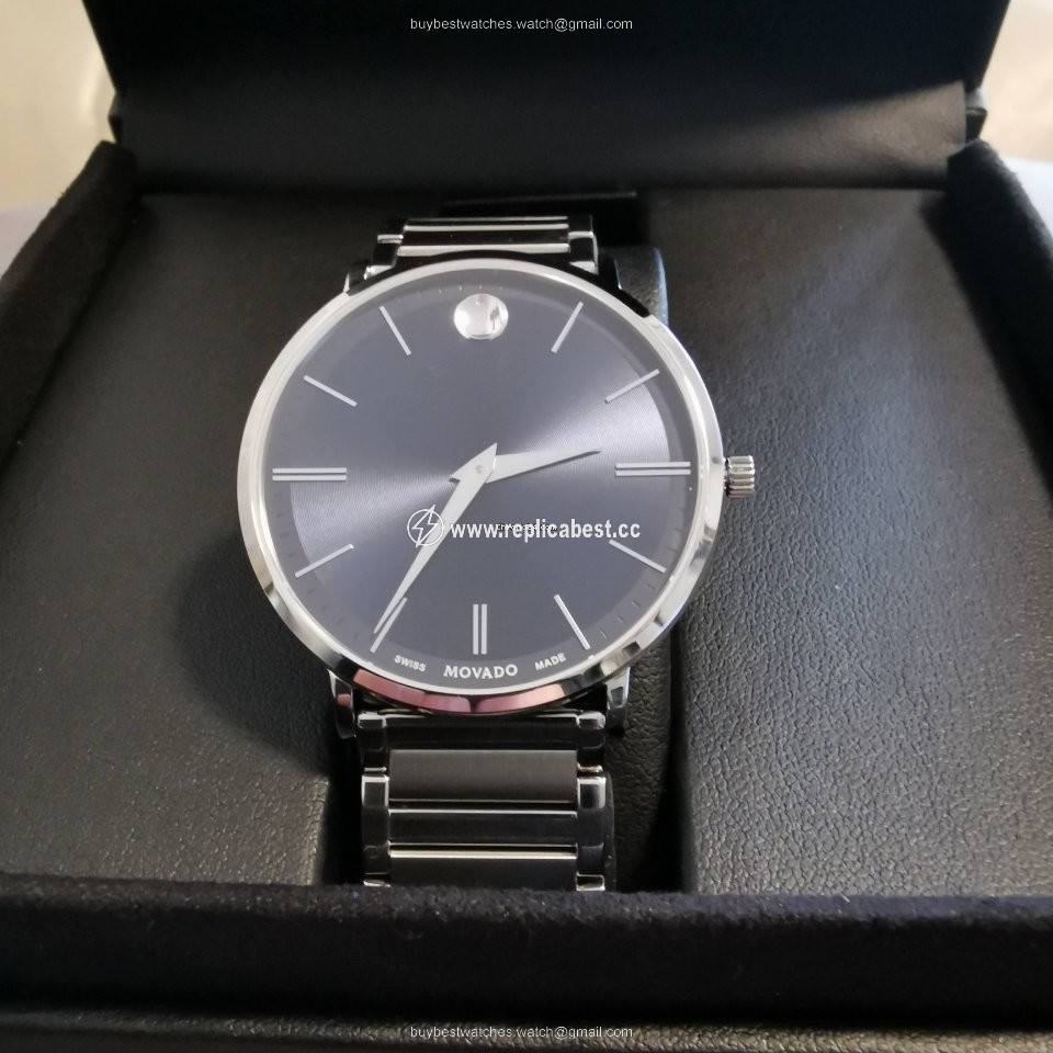 Movado Mens watch Unisex Quartz Steel 0607167