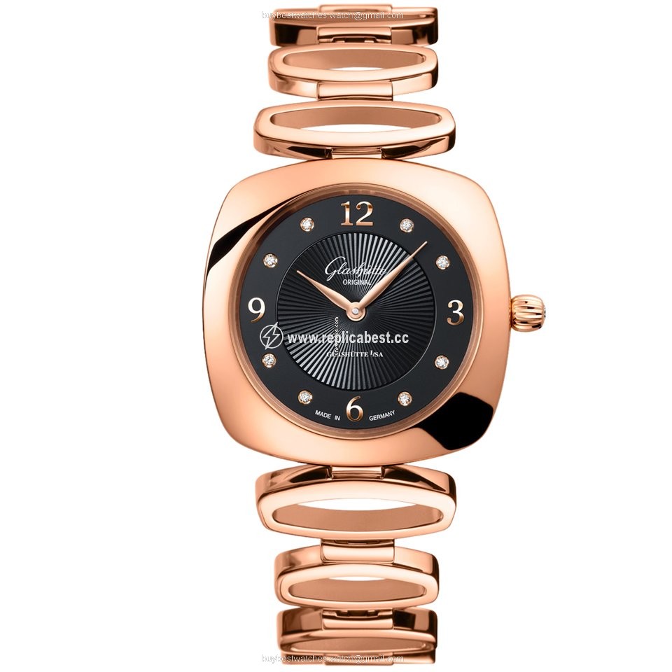 Glashutte Original Pavonina Womens watch Quartz Red gold 1-03-02-09-05-14