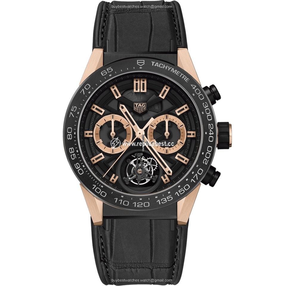 TAG Heuer Carrera Mens watch Unisex Automatic Rose gold CAR5A5U.FC6377