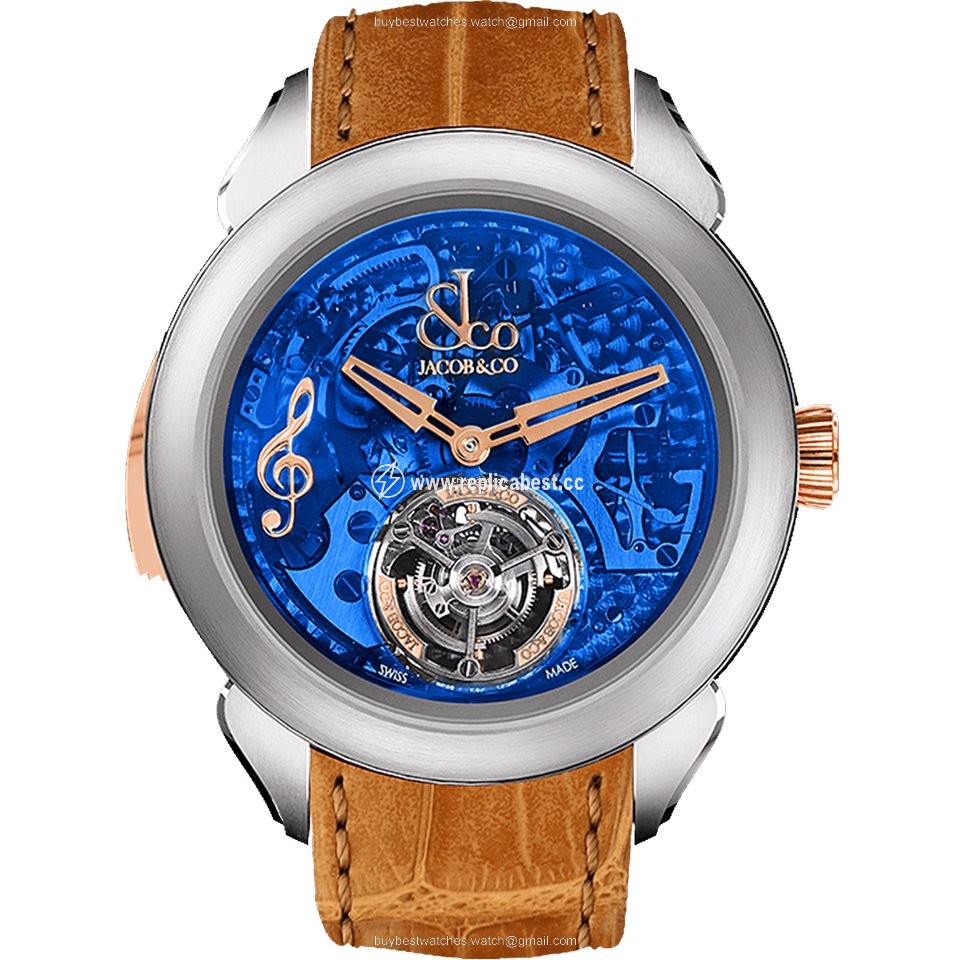 Jacob & Co. Mens watch Unisex Manual winding Titanium PT500.24.NS.OB.A