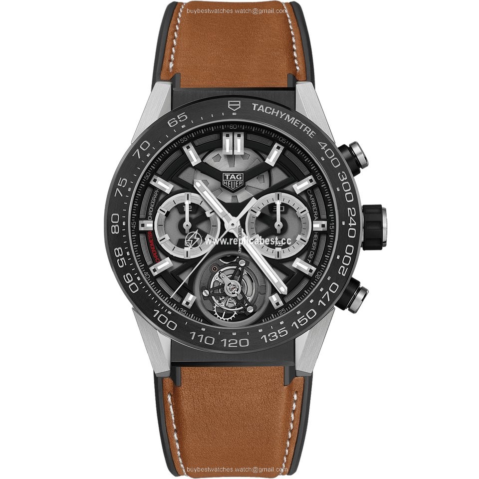 TAG Heuer Carrera Heuer-02T Mens watch Unisex Automatic Titanium CAR5A8Y.FT6072