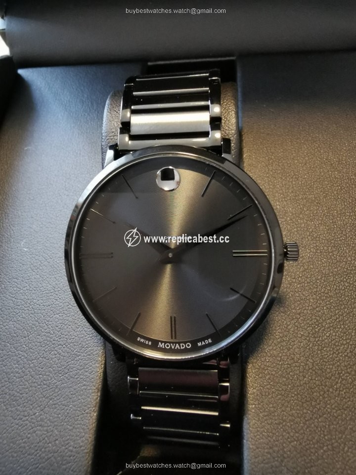 Movado Mens watch Unisex Quartz Steel 607210