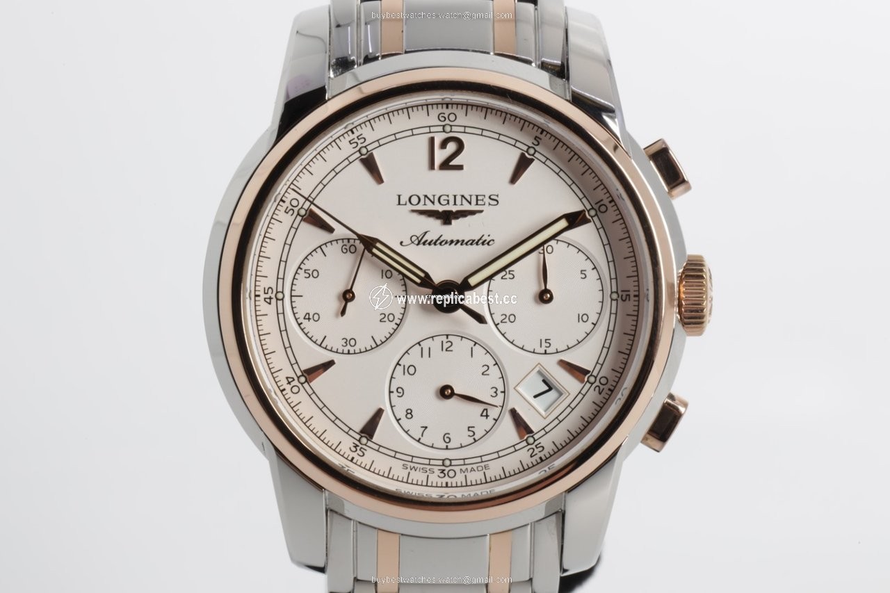 Longines Saint-Imier Mens watch Unisex Automatic Gold Steel L2.752.5.72.7