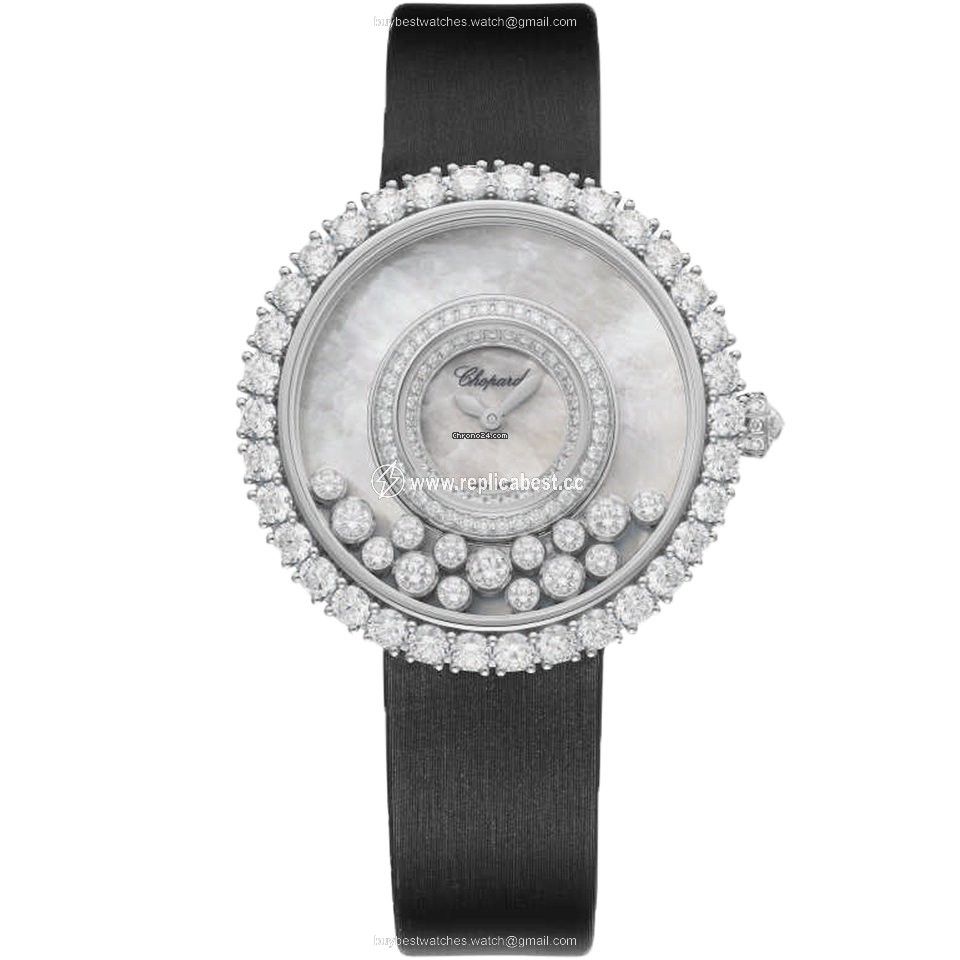 Chopard Happy Diamonds Womens watch Quartz White gold 204445-1001