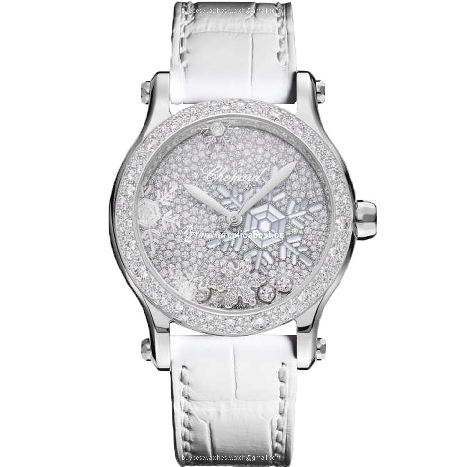 Chopard Happy Sport Womens watch Automatic White gold 274891-1014