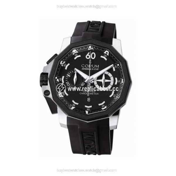 Corum Admirals Cup Seafender 50 Chrono LHS Mens watch Unisex Steel 753.231.06 0371-AN12