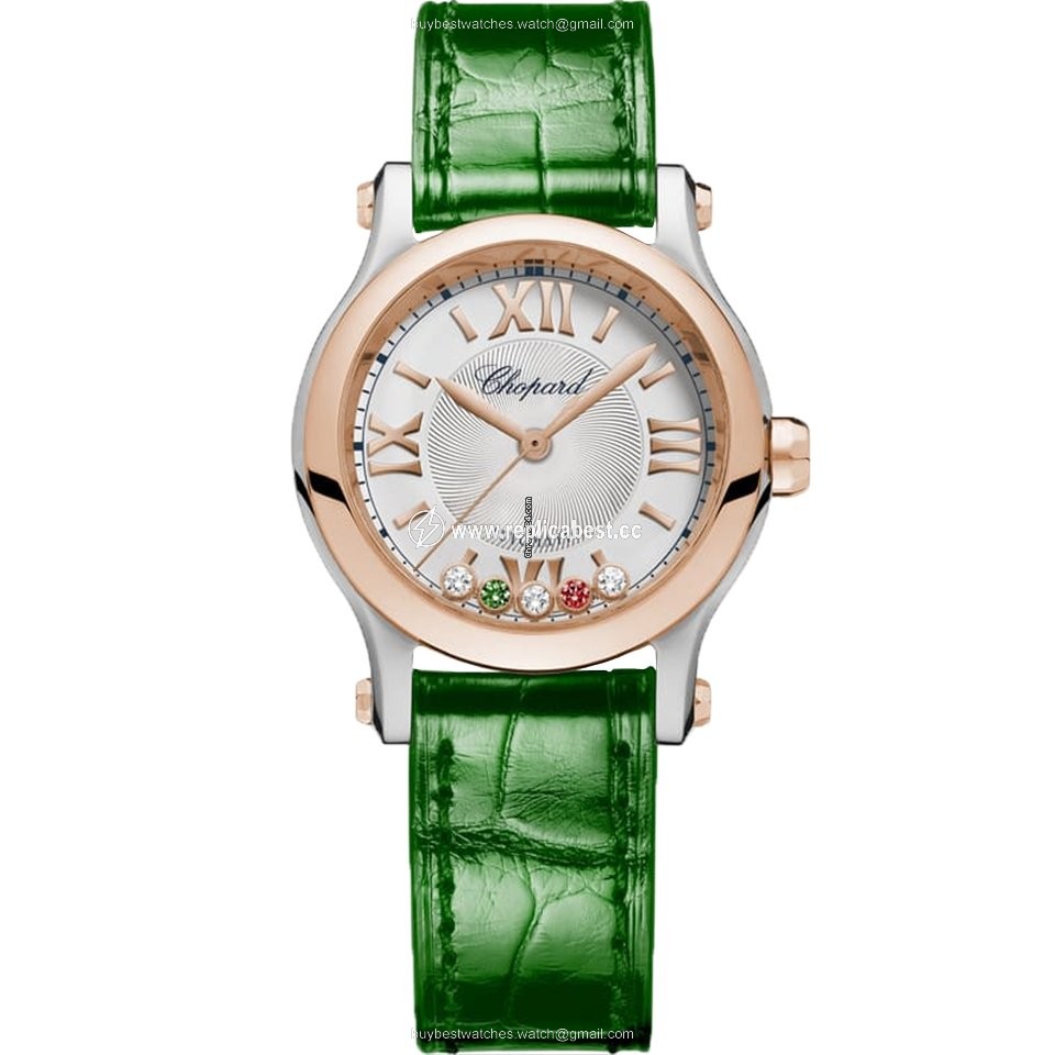 Chopard Happy Sport Womens watch Automatic Gold Steel 278573-6028
