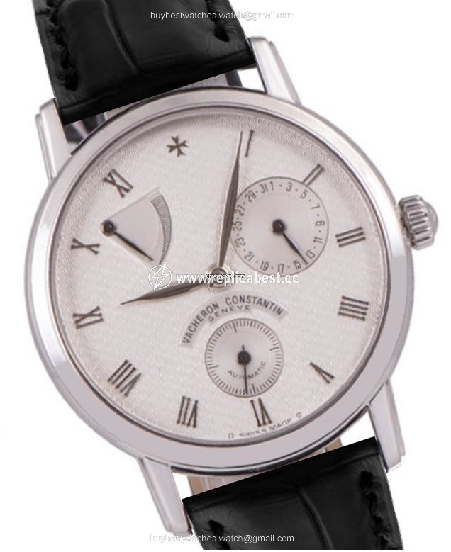 Vacheron Constantin Patrimony Mens watch Unisex Automatic White gold 47200 000G