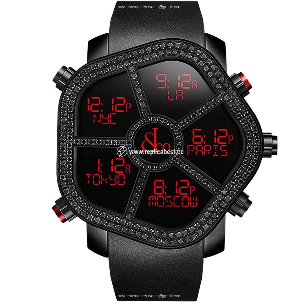 Jacob & Co. Mens watch Unisex Quartz Steel GH100.11.TU.PB.A