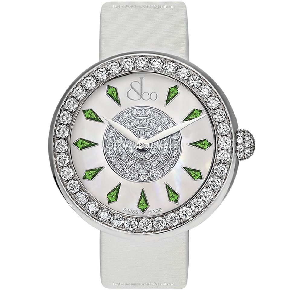 Jacob & Co. Womens watch Quartz Steel BQ030.10.RO.KD.A