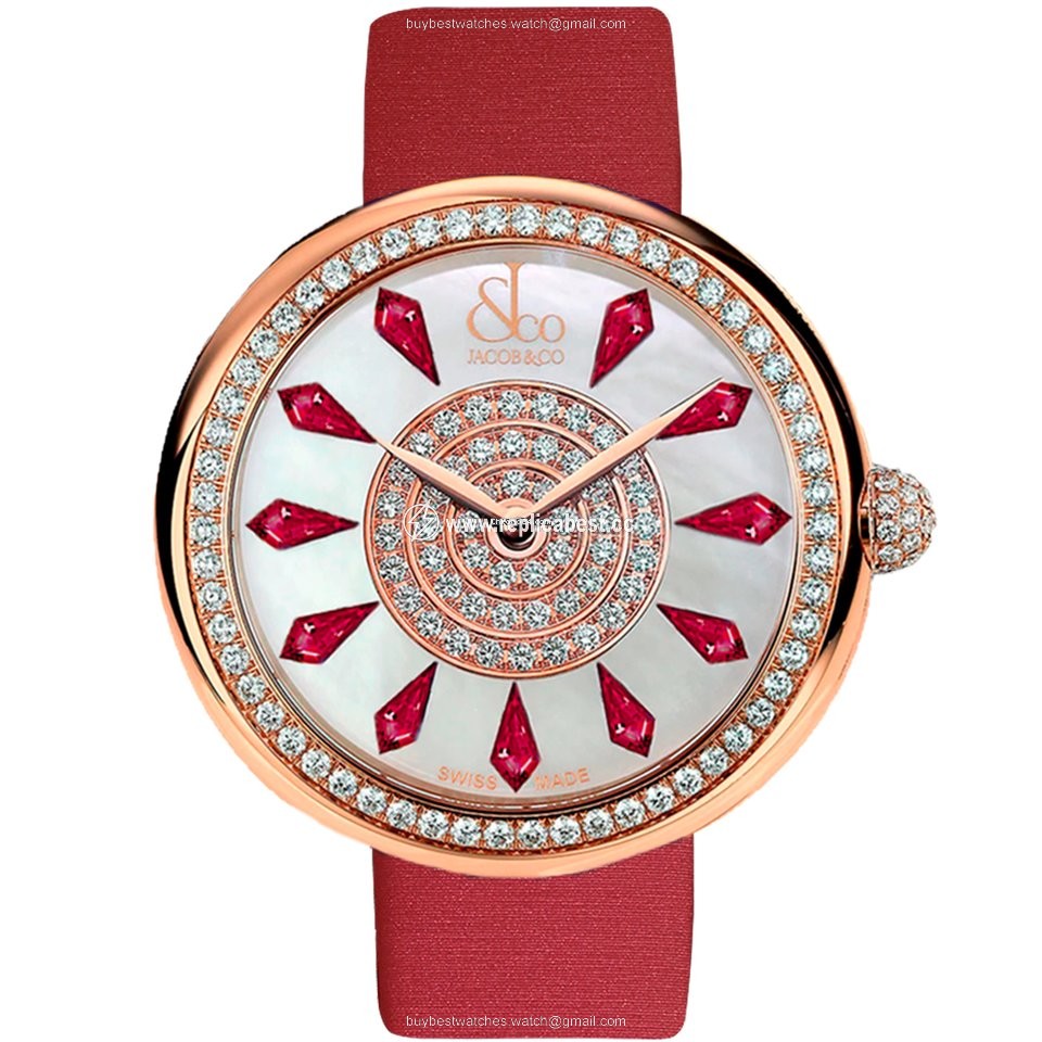 Jacob & Co. Womens watch Quartz Rose gold BQ030.40.RO.KE.A