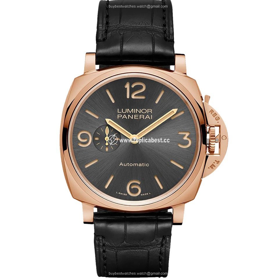 Panerai Luminor Due Mens watch Unisex Automatic Red gold PAM00675