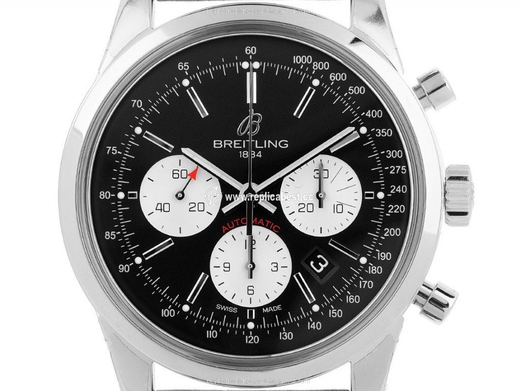 Breitling Transocean Chronograph Mens watch Unisex Automatic Steel AB015212 BF26 435X A20BA.1