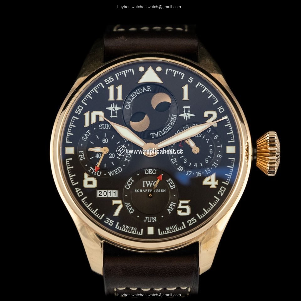 IWC Big Pilot Mens watch Unisex Automatic Rose gold IW502617