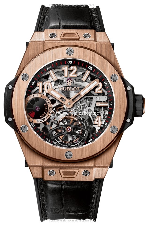 Hublot Big Bang Mens watch Unisex Manual winding Rose gold 405.OX.0138.LR