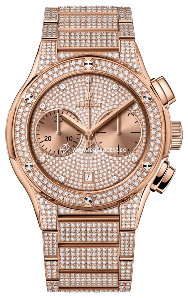 Hublot Classic Fusion Chronograph Mens watch Unisex Automatic Rose gold 520.OX.9010.OX.3704
