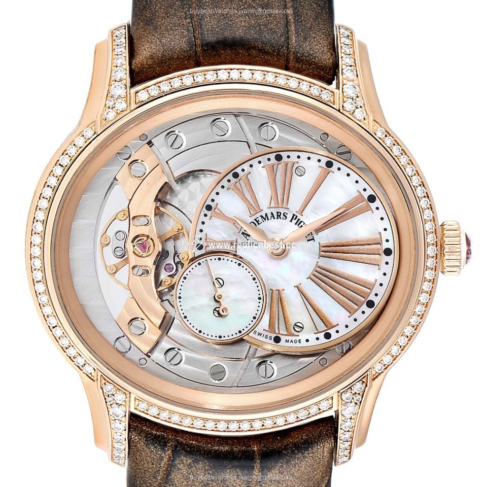 Audemars Piguet Millenary Womens watch Manual winding Rose gold 77247OR.ZZ.1272OR.01