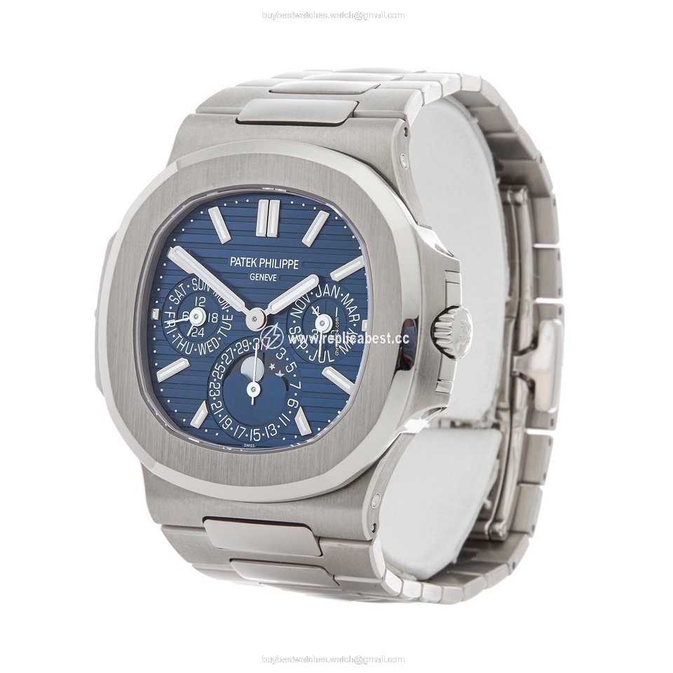 Patek Philippe Nautilus Mens watch Unisex Automatic White gold 5740G-001