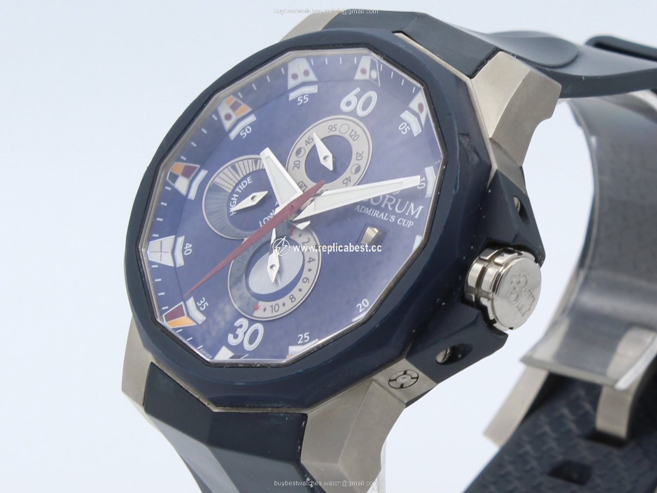 Corum Admirals Cup Seafender Tides 48 Mens watch Unisex Automatic Titanium 01.0005