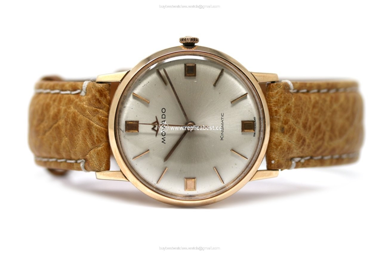 Movado Kingmatic Mens watch Unisex Automatic Rose gold F.C.4048