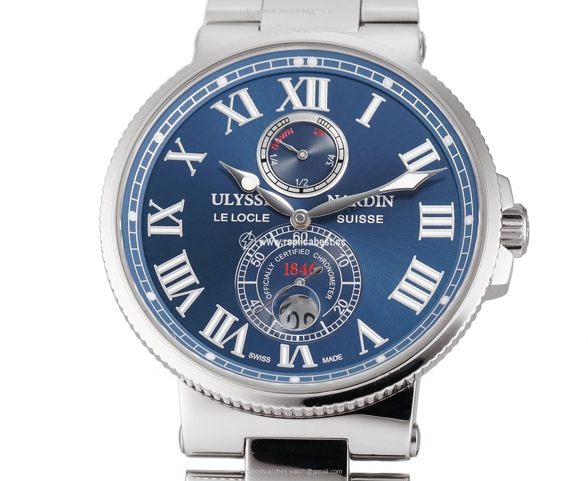 Ulysse Nardin Marine Chronometer 43mm Automatic Steel 263-67-7 43