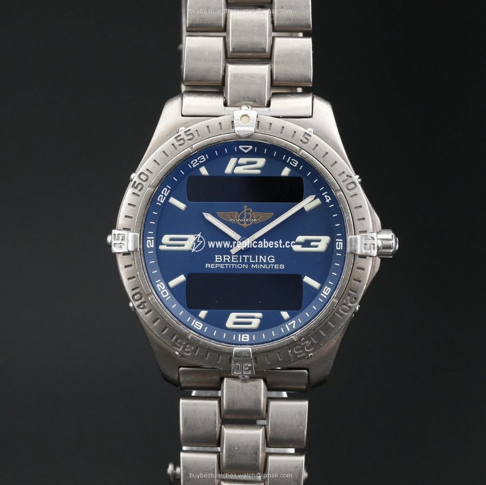 Breitling Aerospace Mens watch Unisex Quartz Titanium E65062