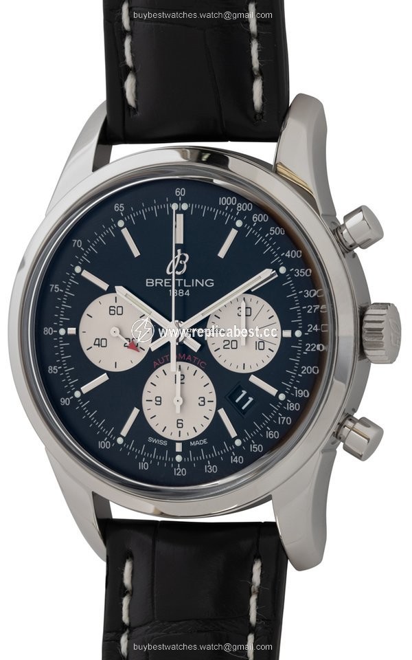 Breitling Transocean Chronograph Mens watch Unisex Automatic Steel AB015212 BF26