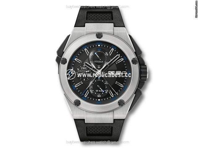 IWC Ingenieur Double Chronograph Titanium Mens watch Unisex Automatic Titanium IW376501