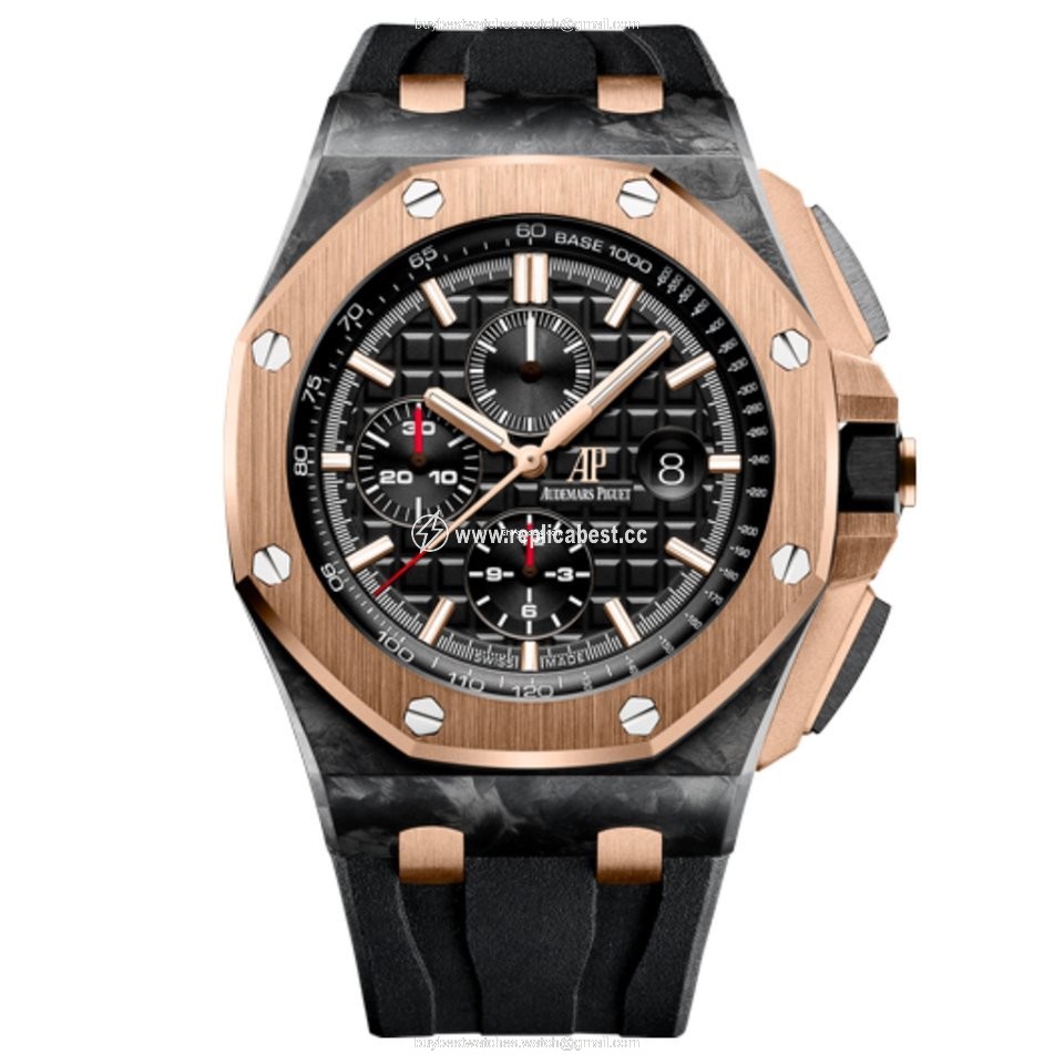 Audemars Piguet Royal Oak Offshore Chronograph Mens watch Unisex Automatic Carbon 26406FR.OO.A002CA.01
