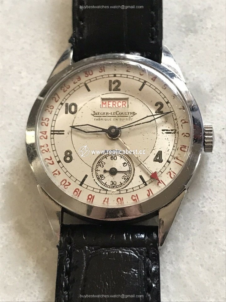 Jaeger-LeCoultre Mens watch Unisex Manual winding Steel Jaeger lecoultre 2701