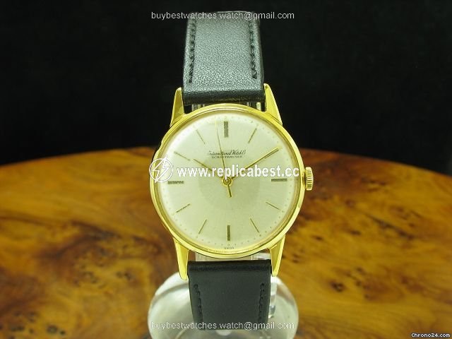 IWC Mens watch Unisex Manual winding Yellow gold 805