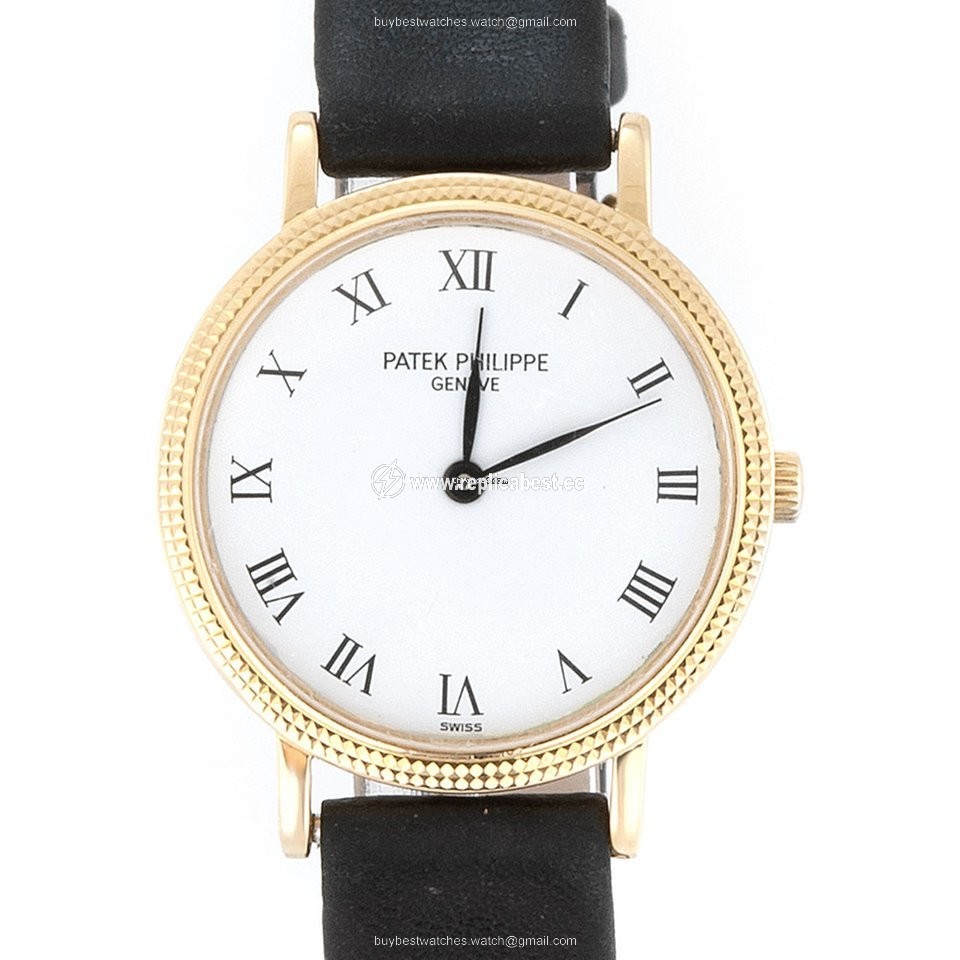 Patek Philippe Calatrava Mens watch Unisex Quartz Yellow gold 4819