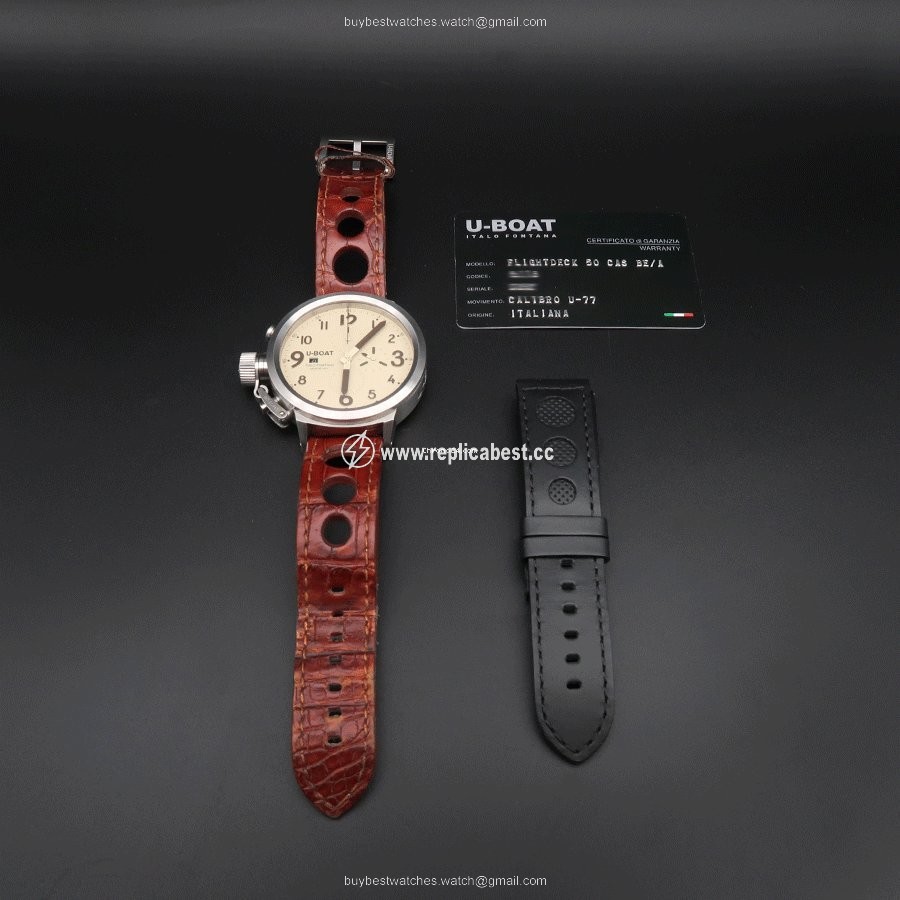 U-Boat Flightdeck Mens watch Unisex Automatic Steel 6118