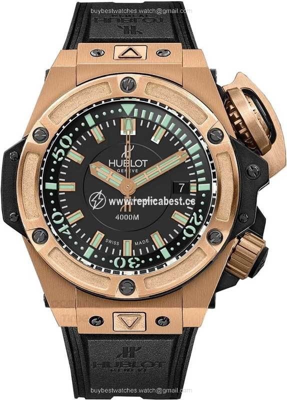 Hublot King Power Mens watch Unisex Automatic Rose gold 731.OX.1170.RX