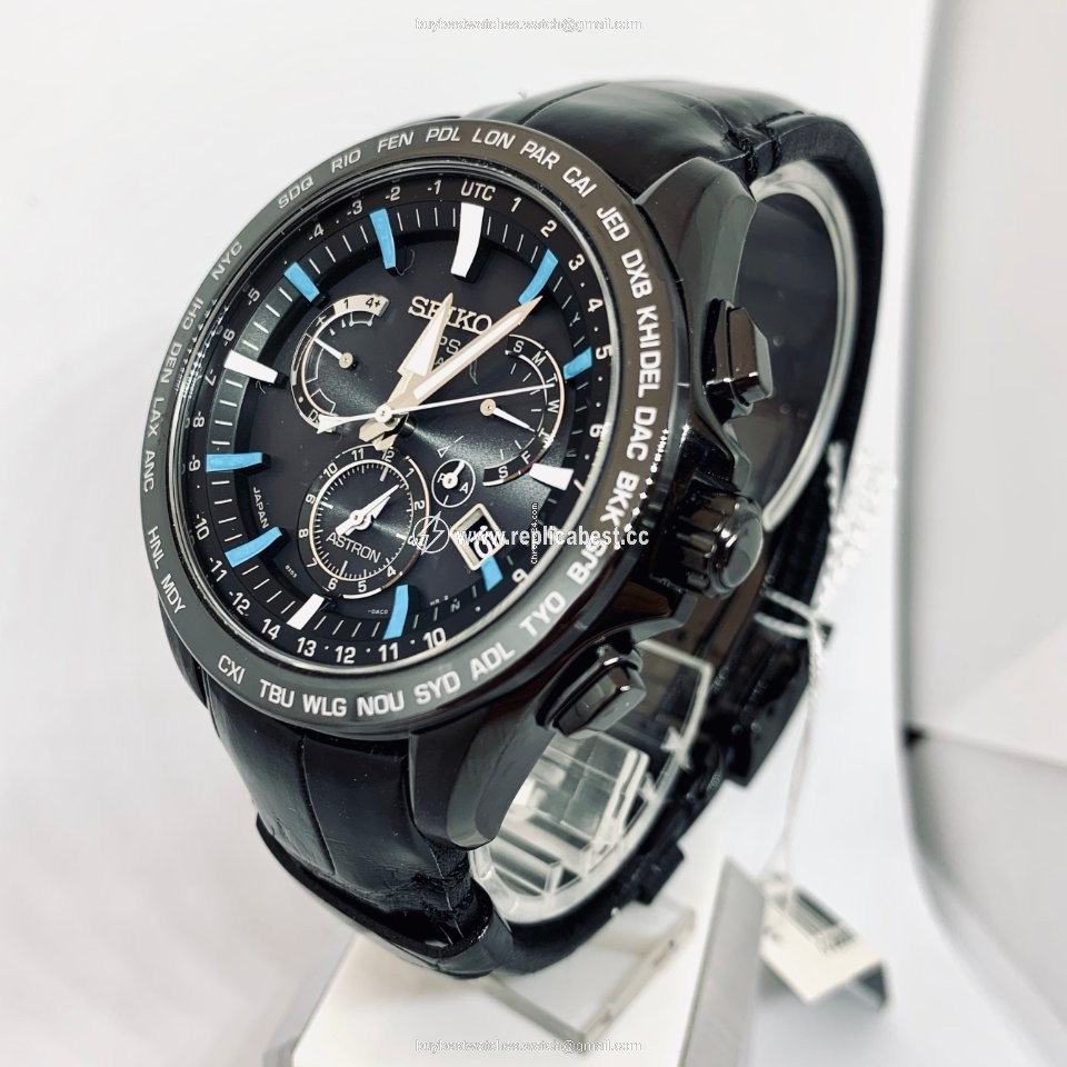 Seiko Astron GPS Solar Chronograph Mens watch Unisex Steel SSE067