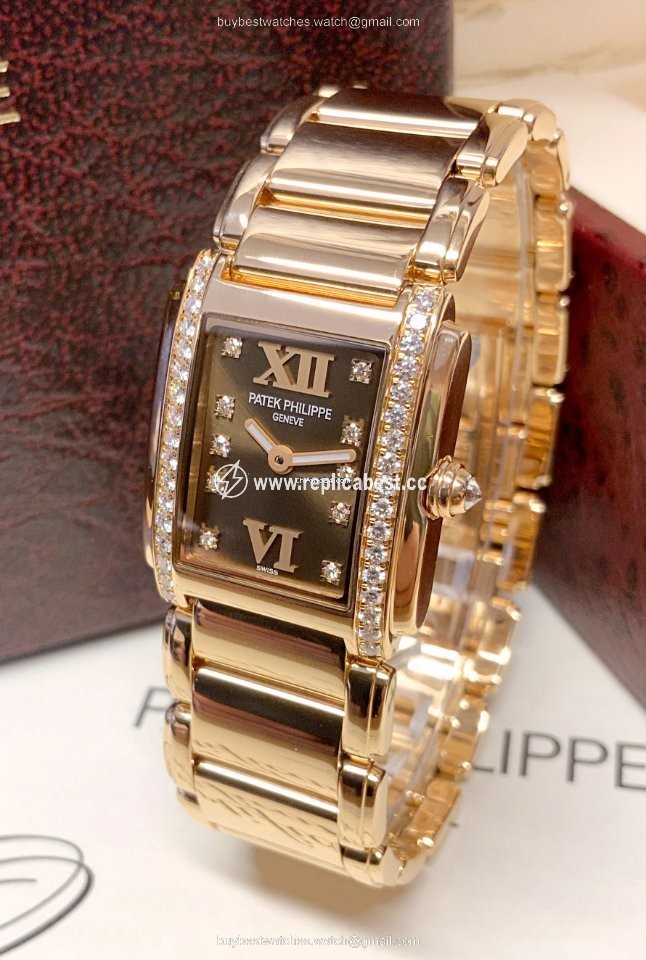 Patek Philippe Twenty~4 Womens watch Quartz Rose gold 4908 11R-010