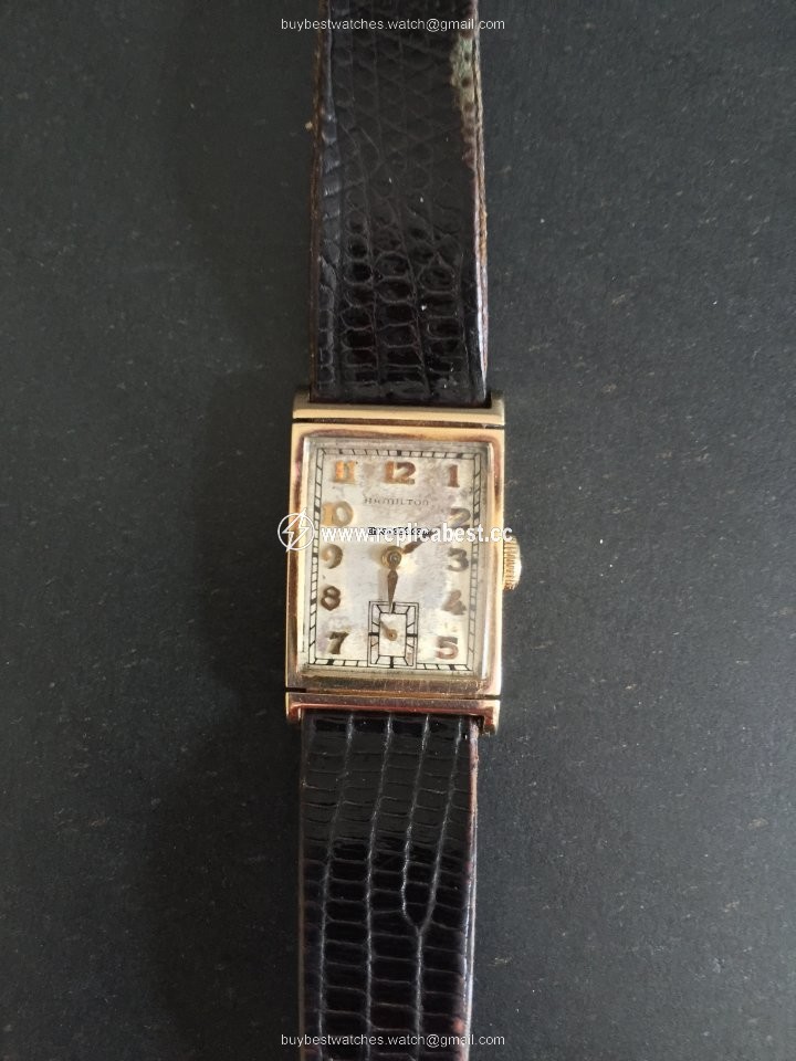 Hamilton Mens watch Unisex Manual winding Yellow gold j221084