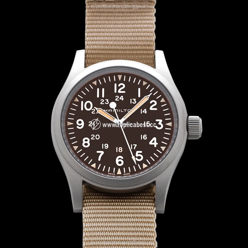 Hamilton Khaki Field Mens watch Unisex Manual winding Steel H69439901