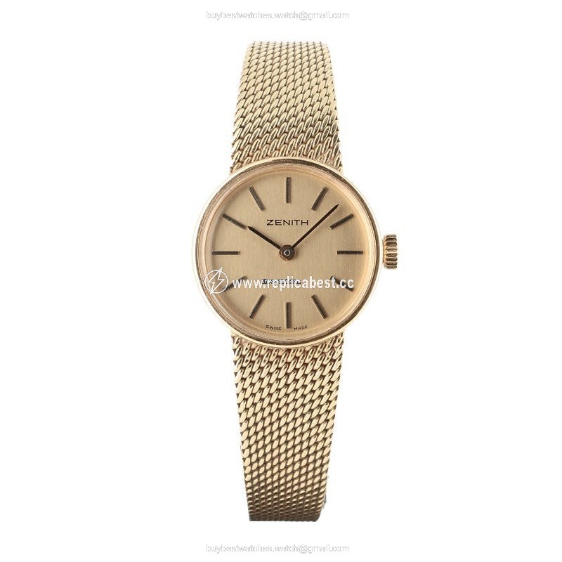 Zenith Womens watch Manual winding Yellow gold 01865