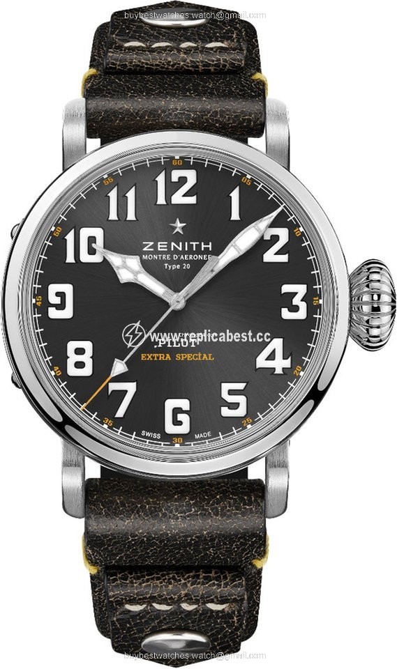 Zenith Pilot Mens watch Unisex Automatic Steel 03.2434.679 20.I010 Rescue