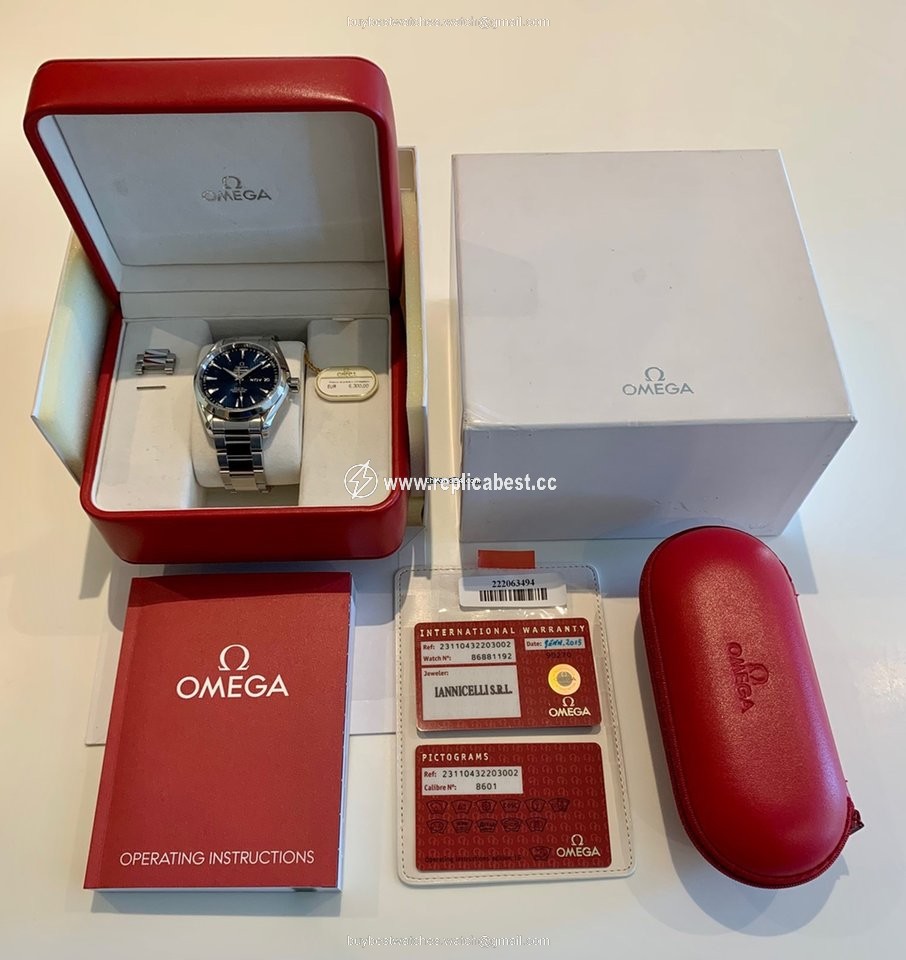 Omega Seamaster Aqua Terra Mens watch Unisex Automatic Steel 23110432203002