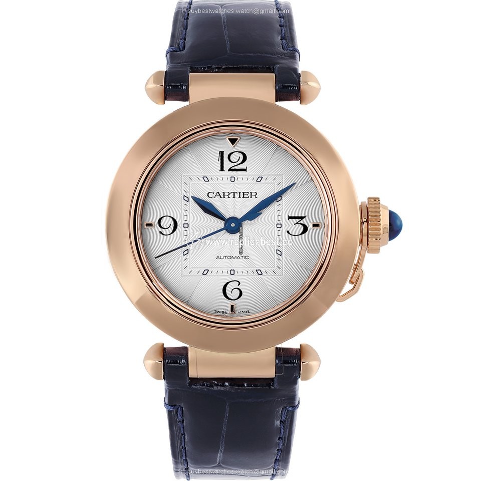 Cartier Pasha Womens watch Automatic Rose gold WGPA0014
