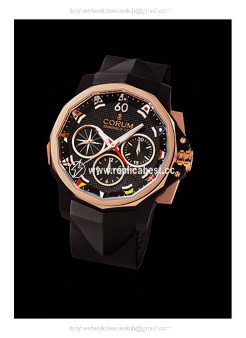 Corum Admirals Cup Mens watch Unisex Automatic Rose gold 986.694.55.0371.CG12
